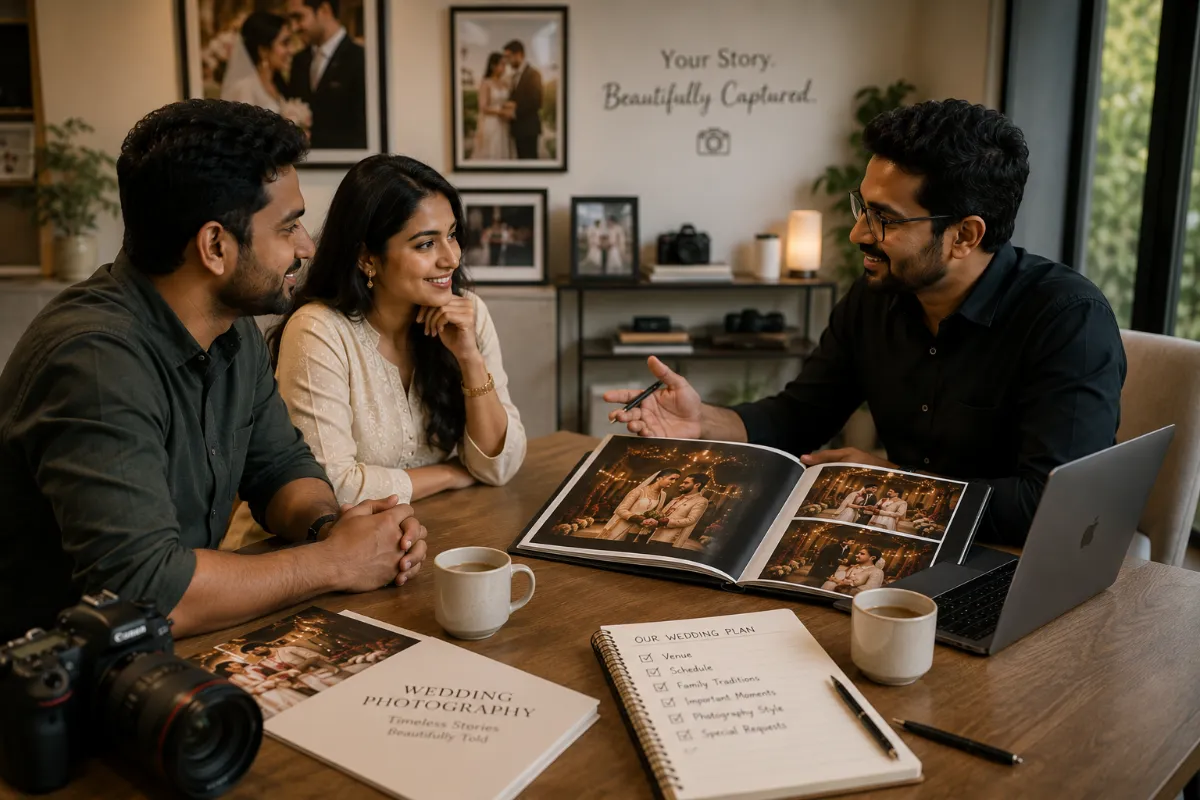 how to choose a wedding photographer in coimbatore an expert guide for couples planning their dream wedding photo 1 - Wide Angle Creations