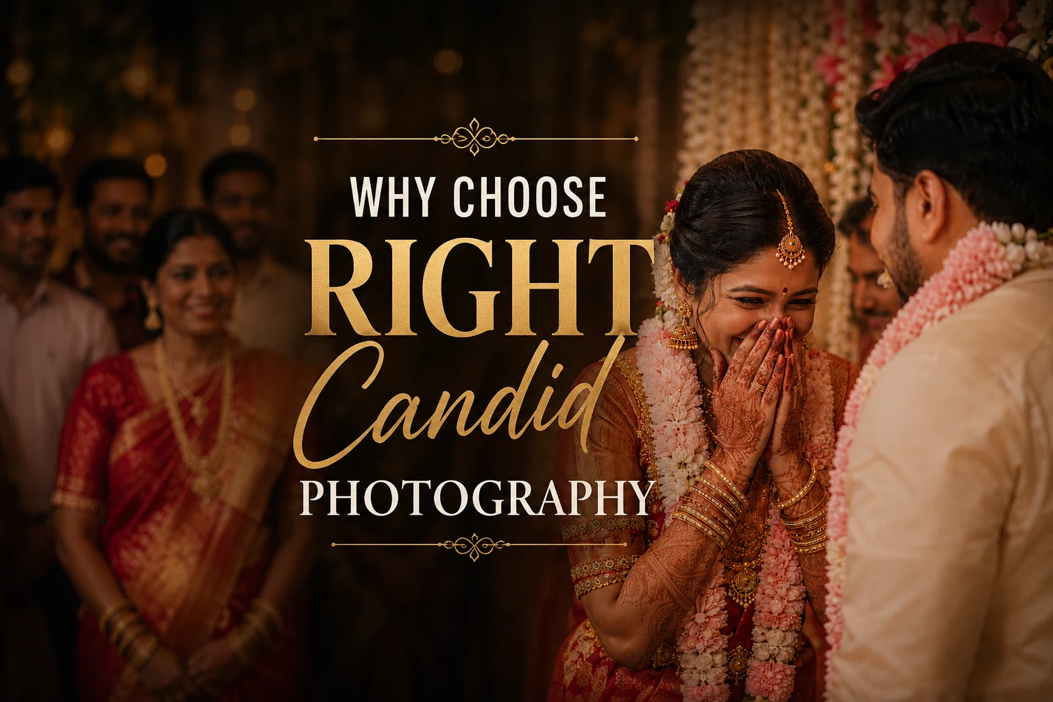 Why Choosing the Right Candid Wedding Photographer Matters More Than You Think - Wedding Photography Coimbatore